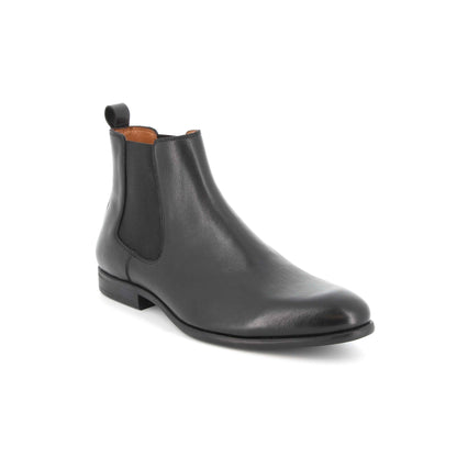 Boots en cuir Opulence Noir