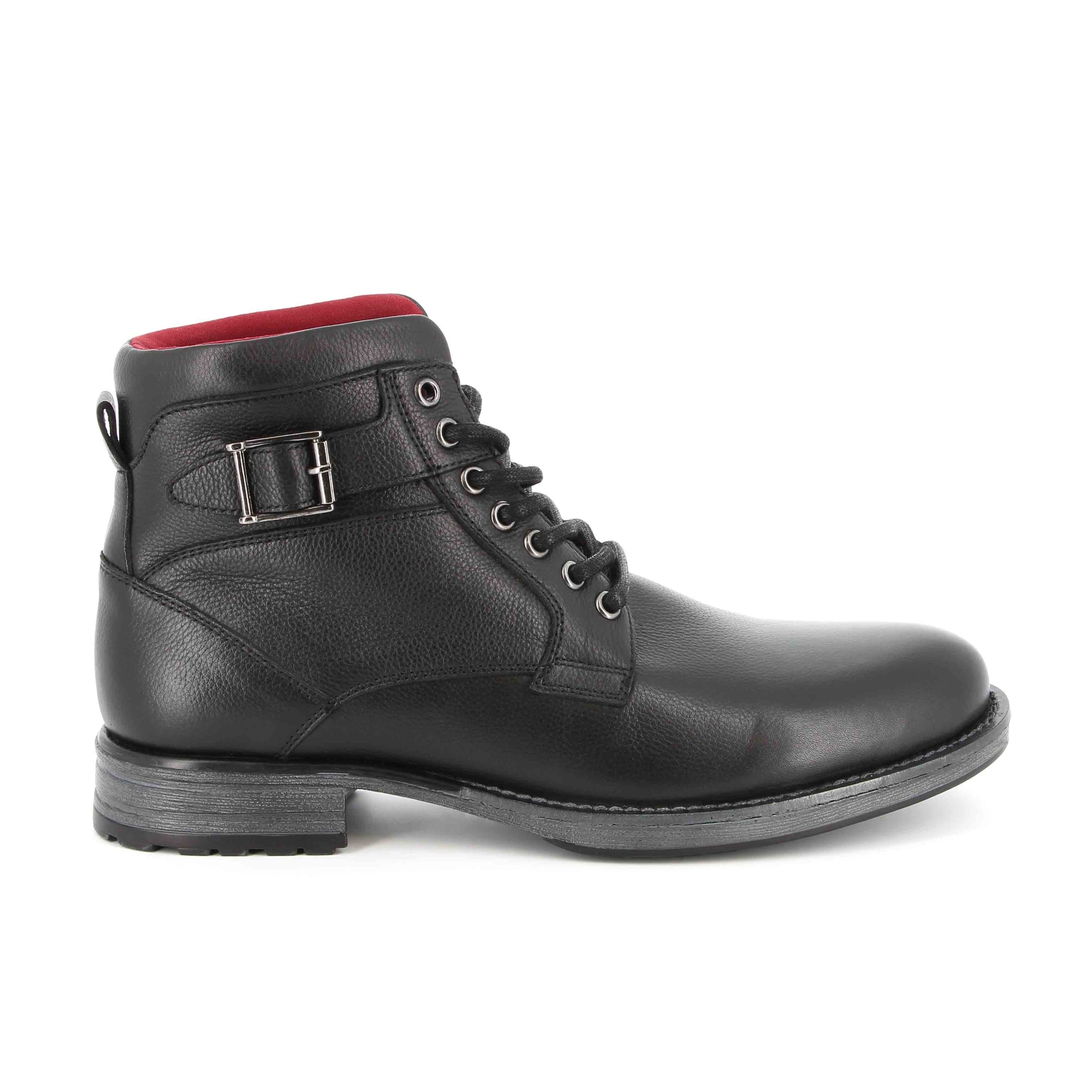 Boots en cuir Légende Noir