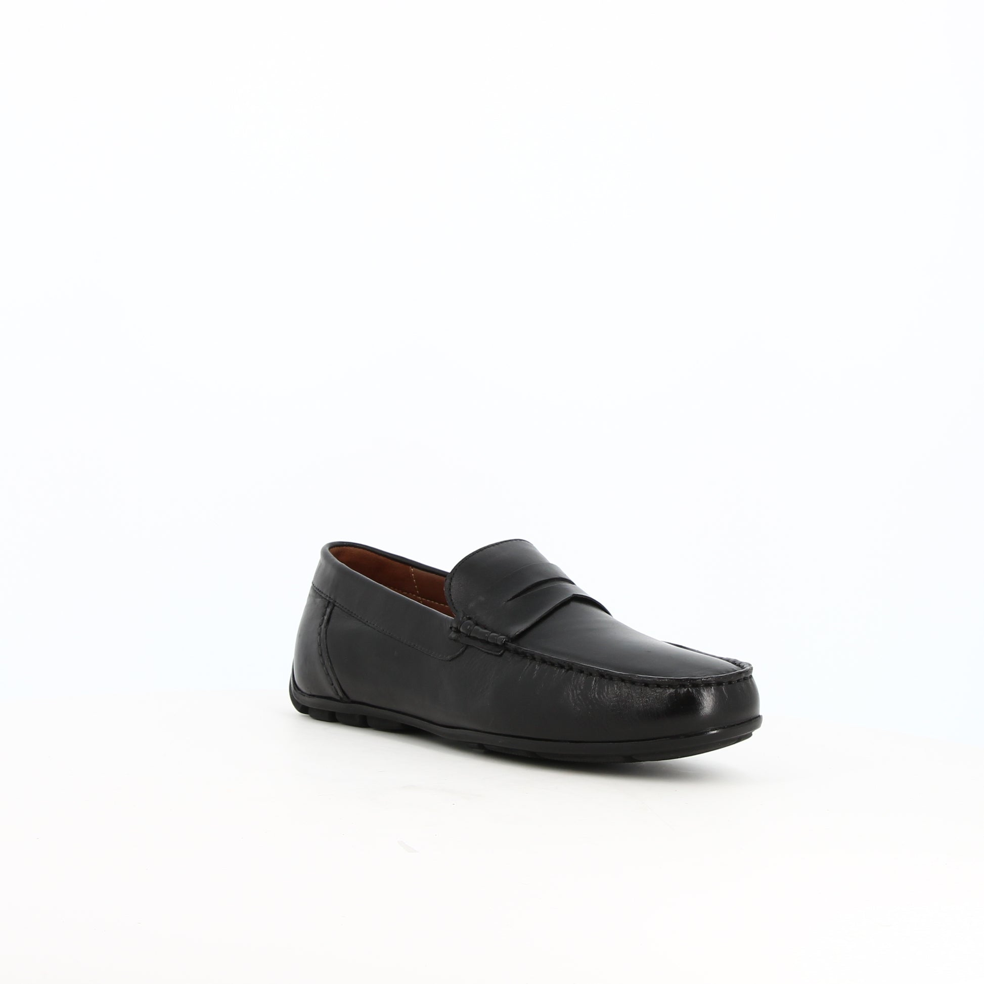 Mocassins en cuir Élixir Noir