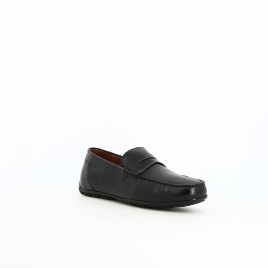 Mocassins en cuir Élixir Noir