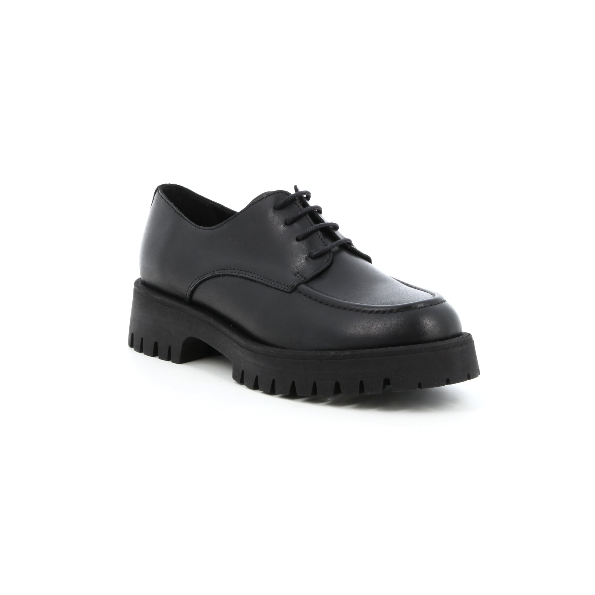 Derbies en cuir Frisson Noir