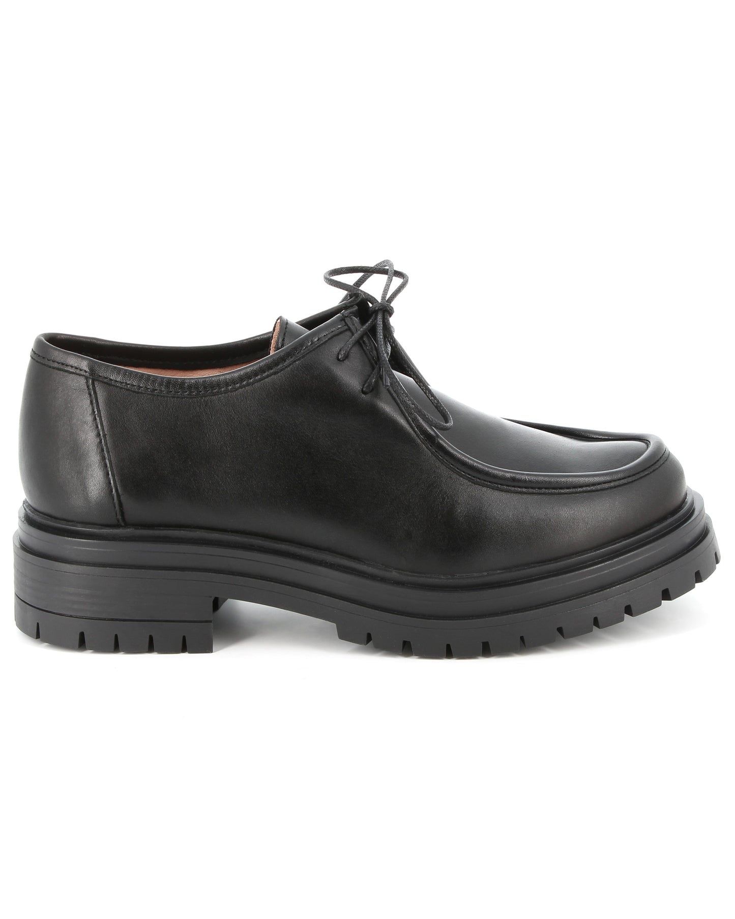 Derbies en cuir Éclipse Noir