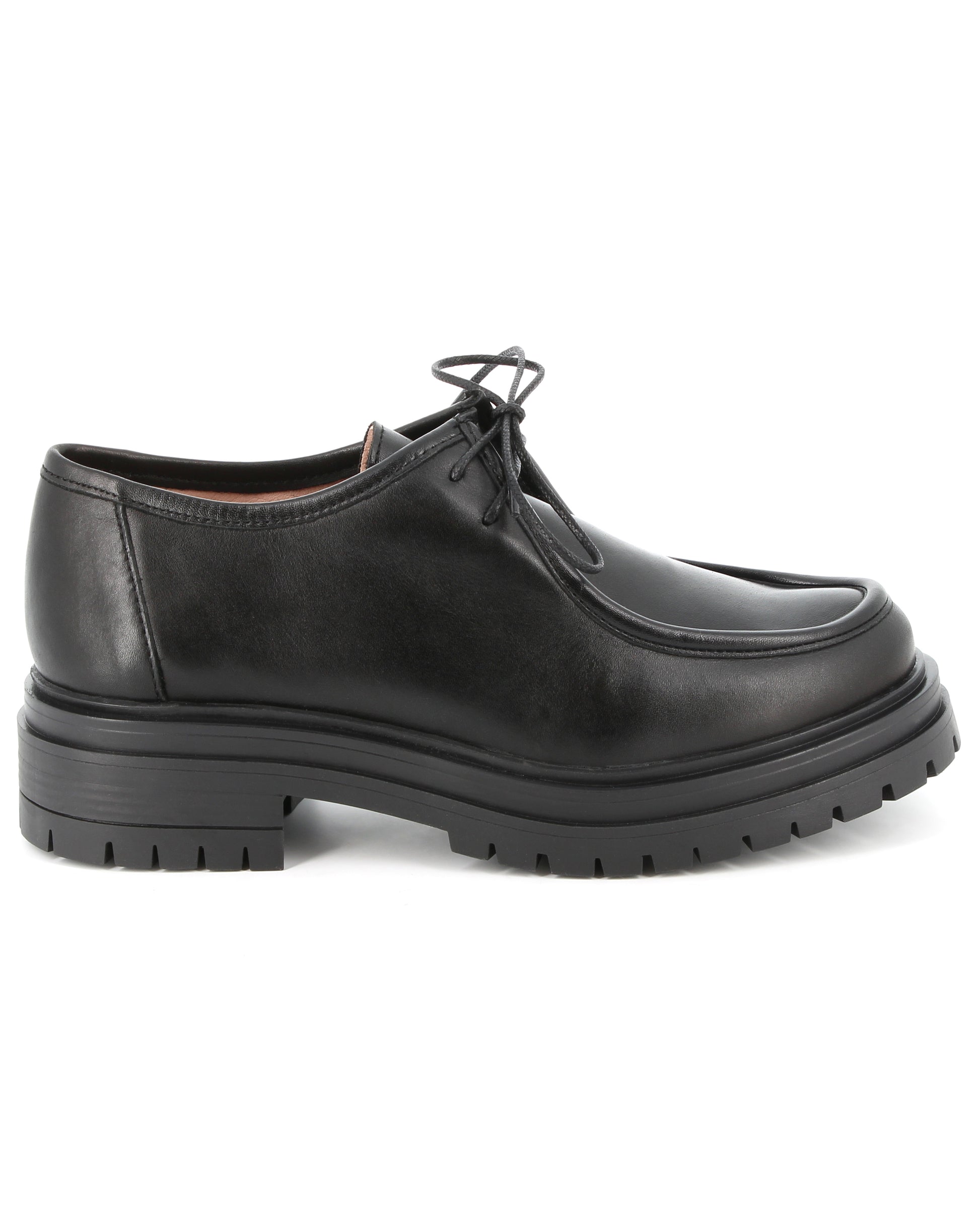 Derbies en cuir Éclipse Noir