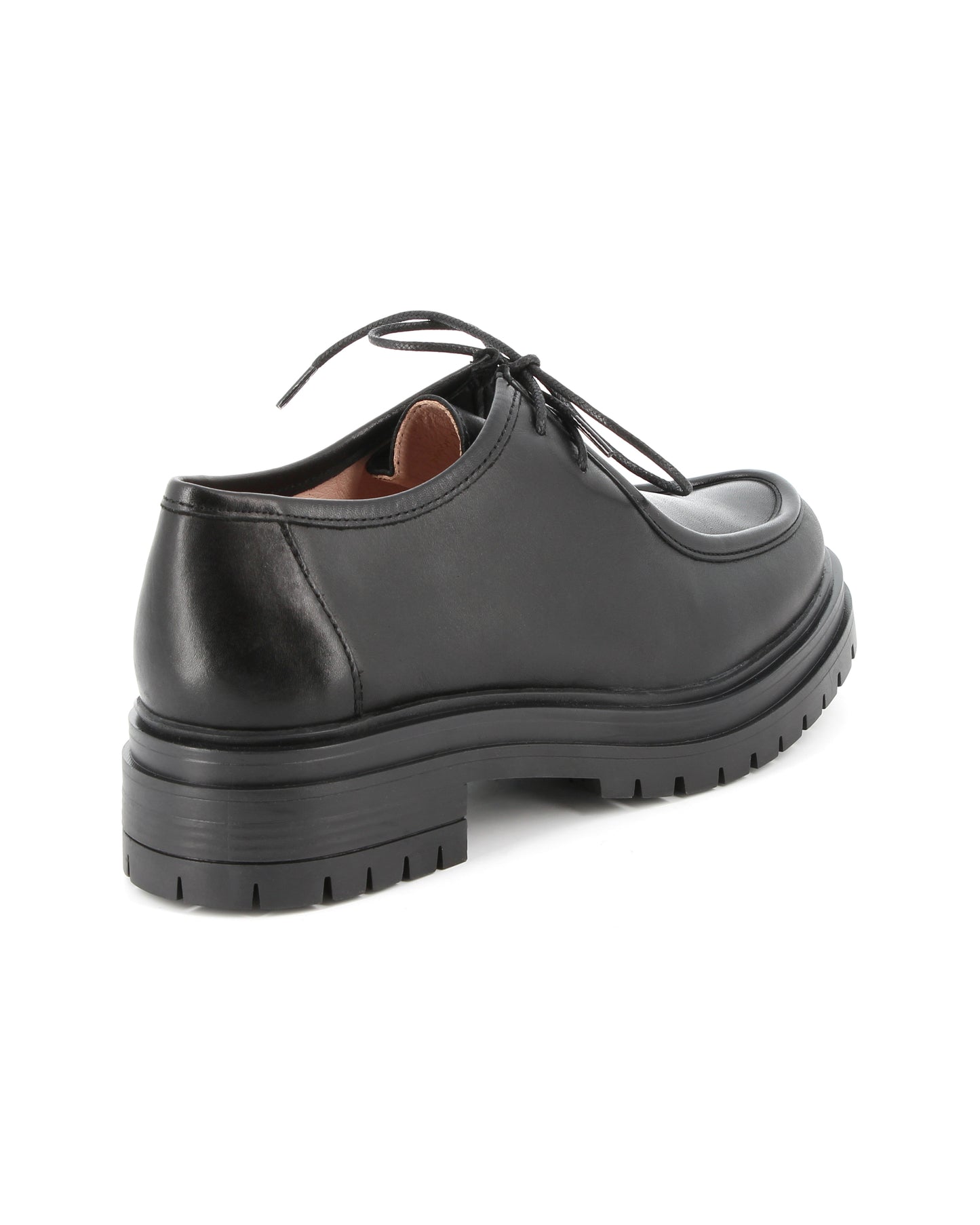 Derbies en cuir Éclipse Noir