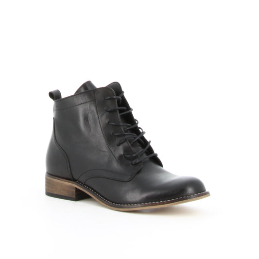 Boots en cuir Voltige Noir
