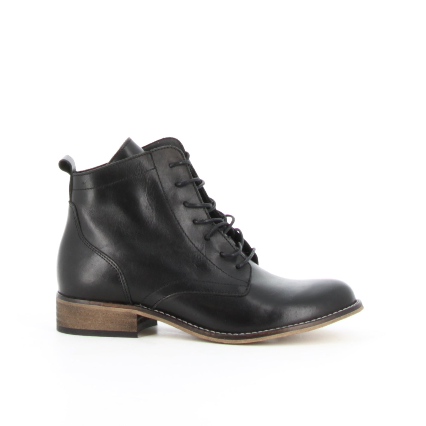 Boots en cuir Voltige Noir