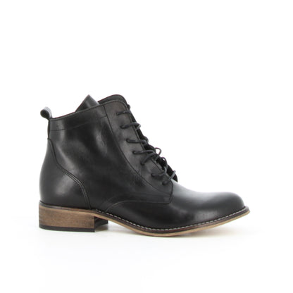 Boots en cuir Voltige Noir