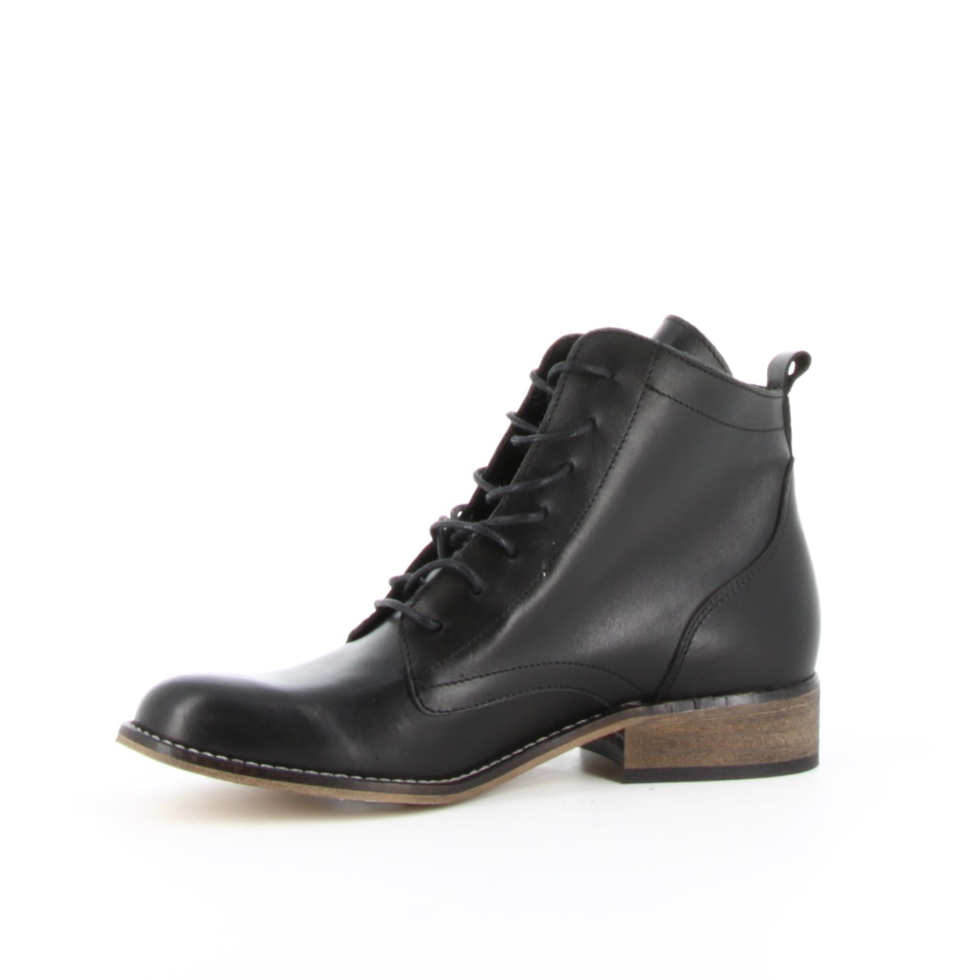 Boots en cuir Voltige Noir