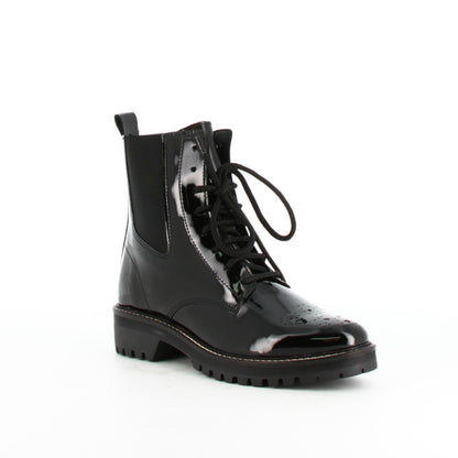 Boots en cuir Impulsion Noir