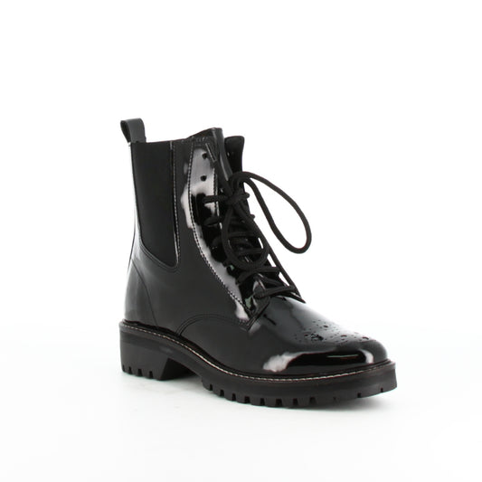 Boots en cuir Impulsion Noir
