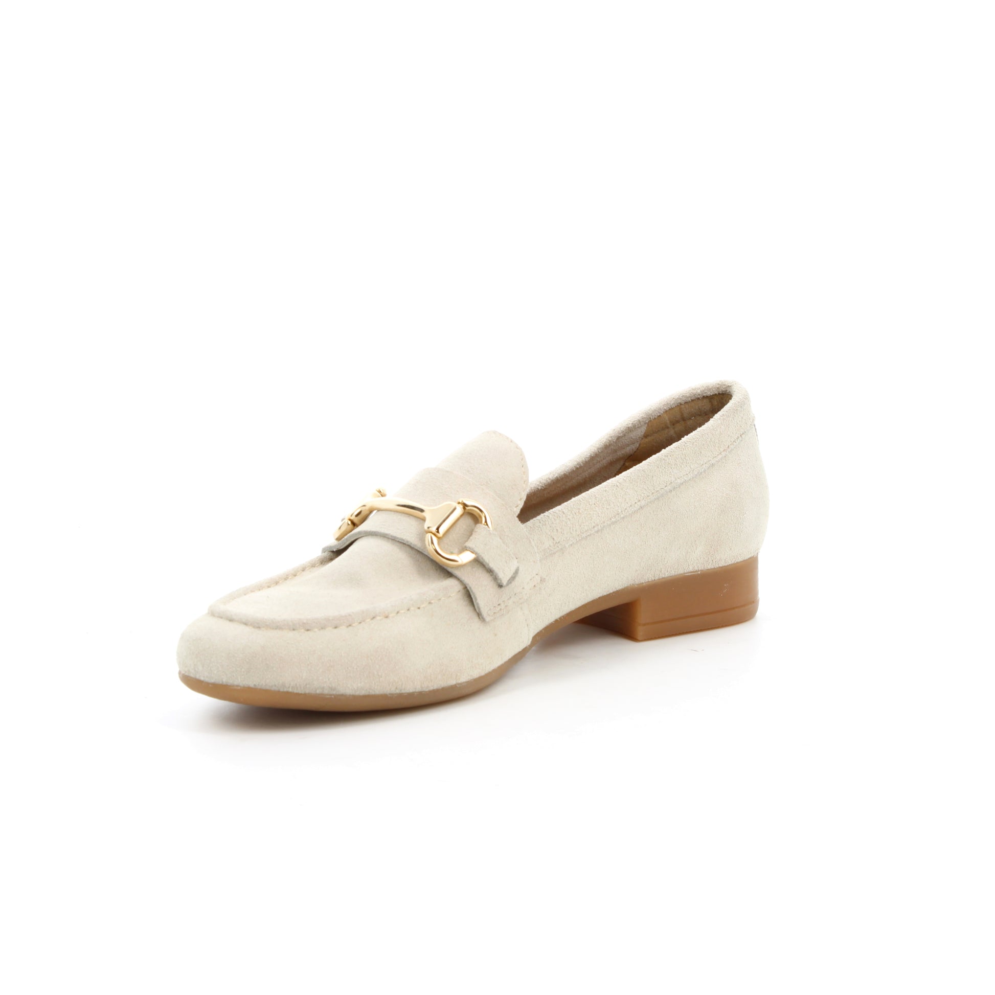 Mocassins en cuir Néon Beige