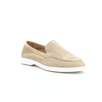 Mocassins en cuir Circuit Beige