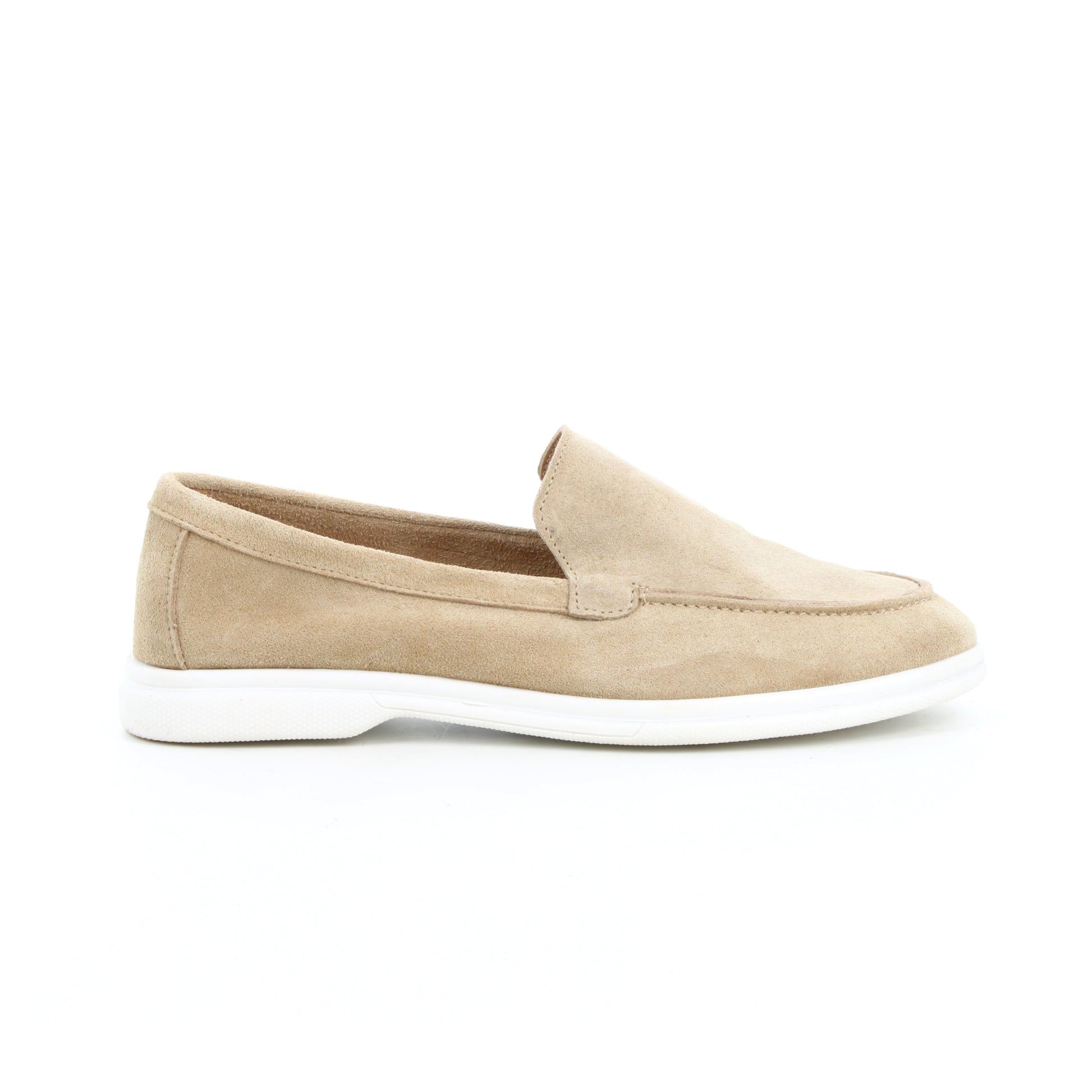 Mocassins en cuir Circuit Beige
