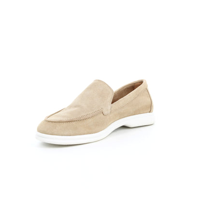 Mocassins en cuir Circuit Beige