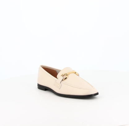 Mocassins en cuir Vague Blanc