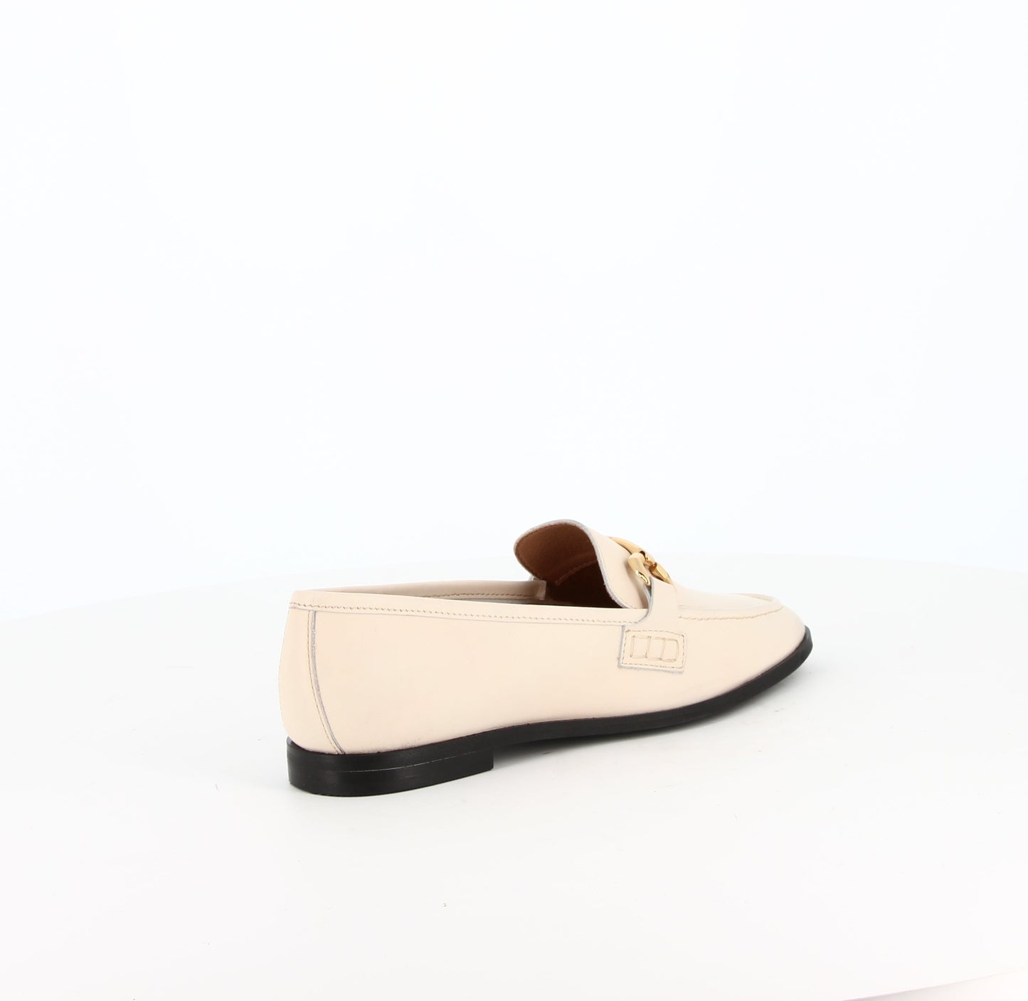 Mocassins en cuir Vague Blanc
