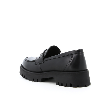 Mocassins en cuir Pélican Noir