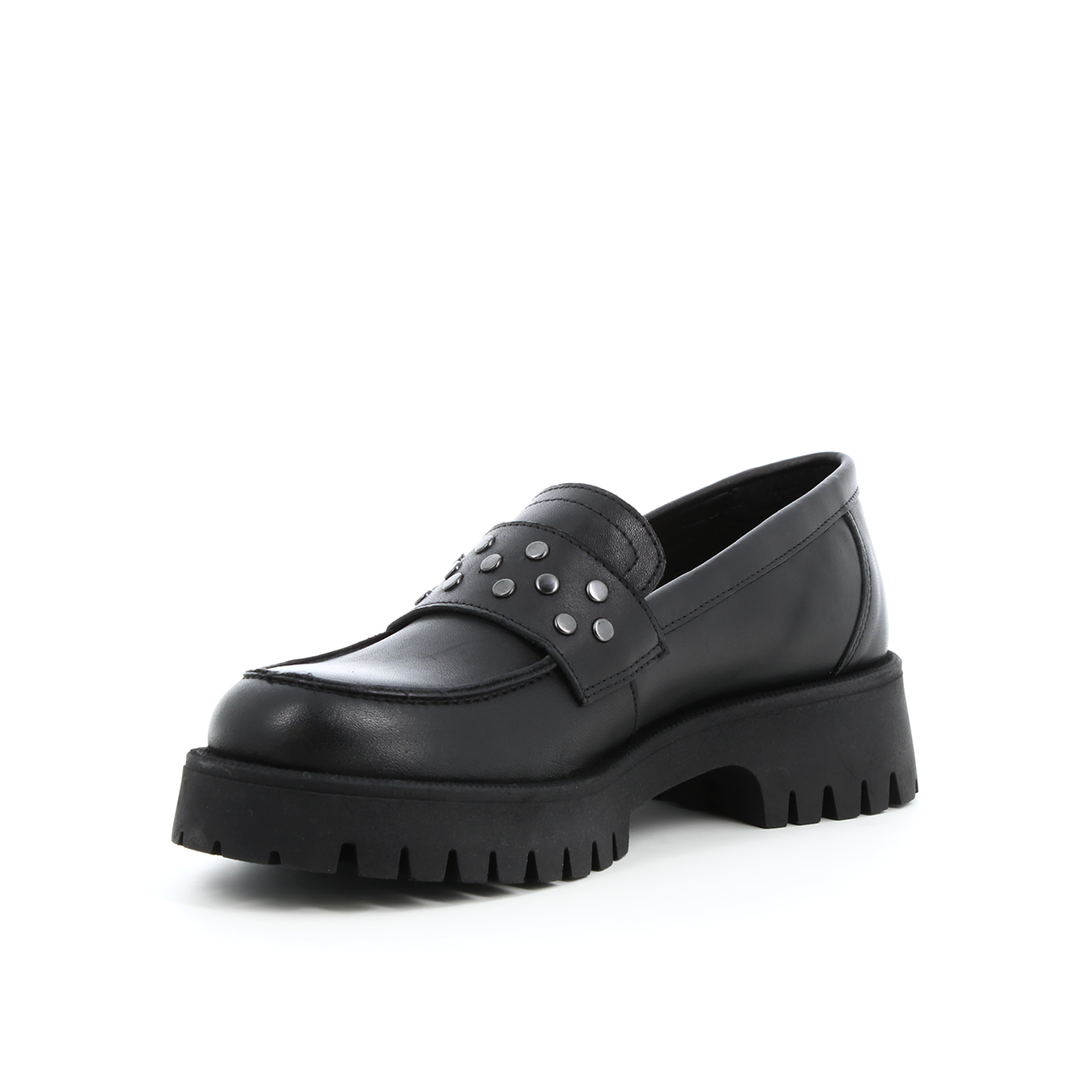 Mocassins en cuir Pélican Noir