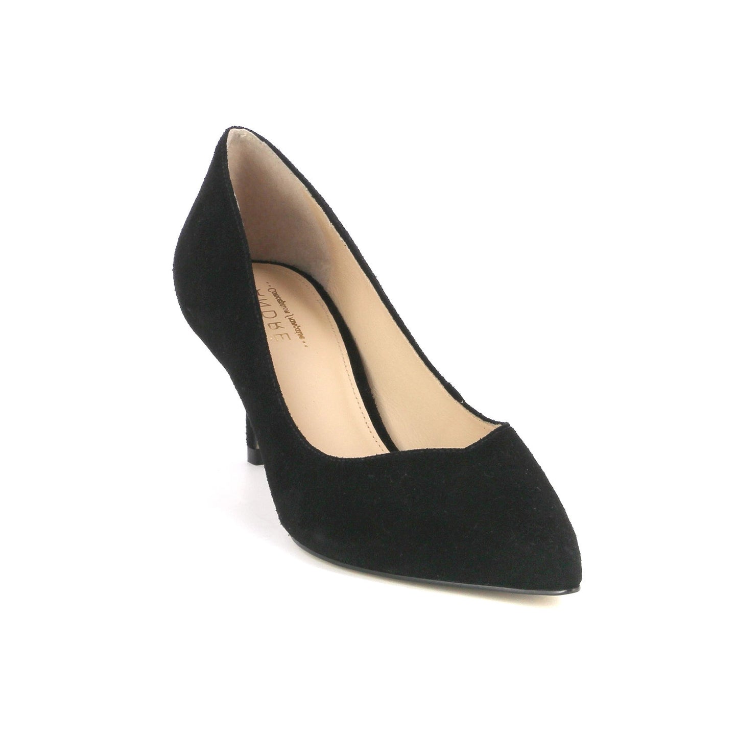 Escarpins en cuir Traversée Noir