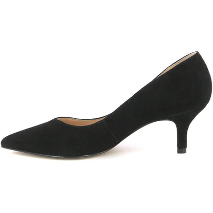 Escarpins en cuir Traversée Noir