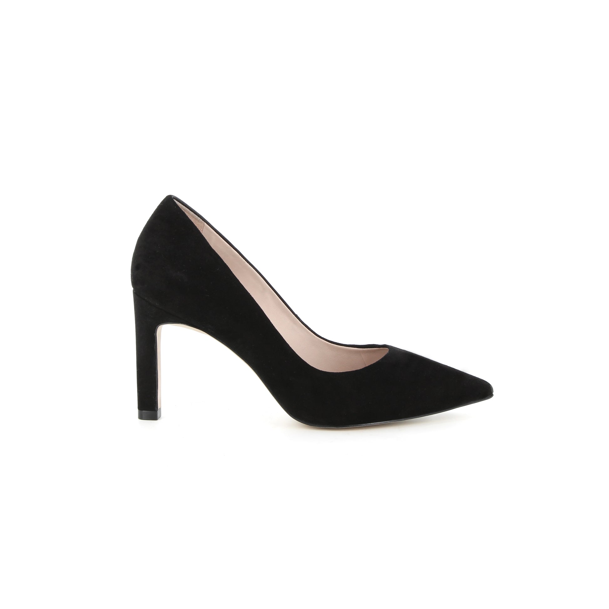 Escarpins en cuir velours Odysée Noir