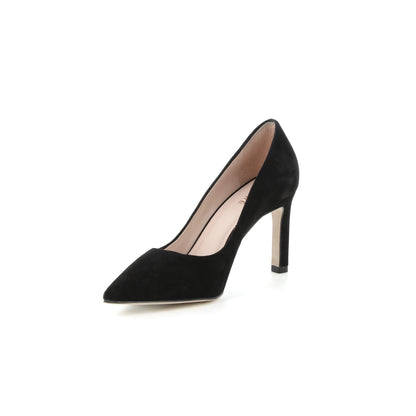 Escarpins en cuir velours Odysée Noir