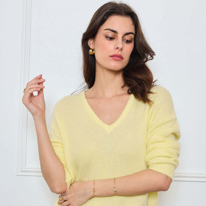 COL V OPALINE JAUNE POUSSIN