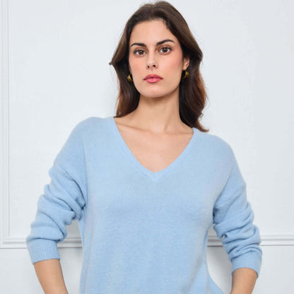 COL V OPALINE BLEU CLAIR