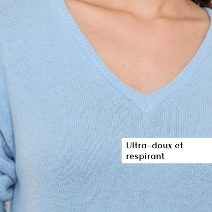 COL V OPALINE BLEU CLAIR