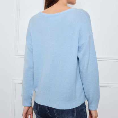 COL V OPALINE BLEU CLAIR