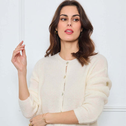 COL ROND AVELINE BLANC