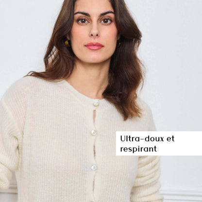 COL ROND AVELINE BLANC