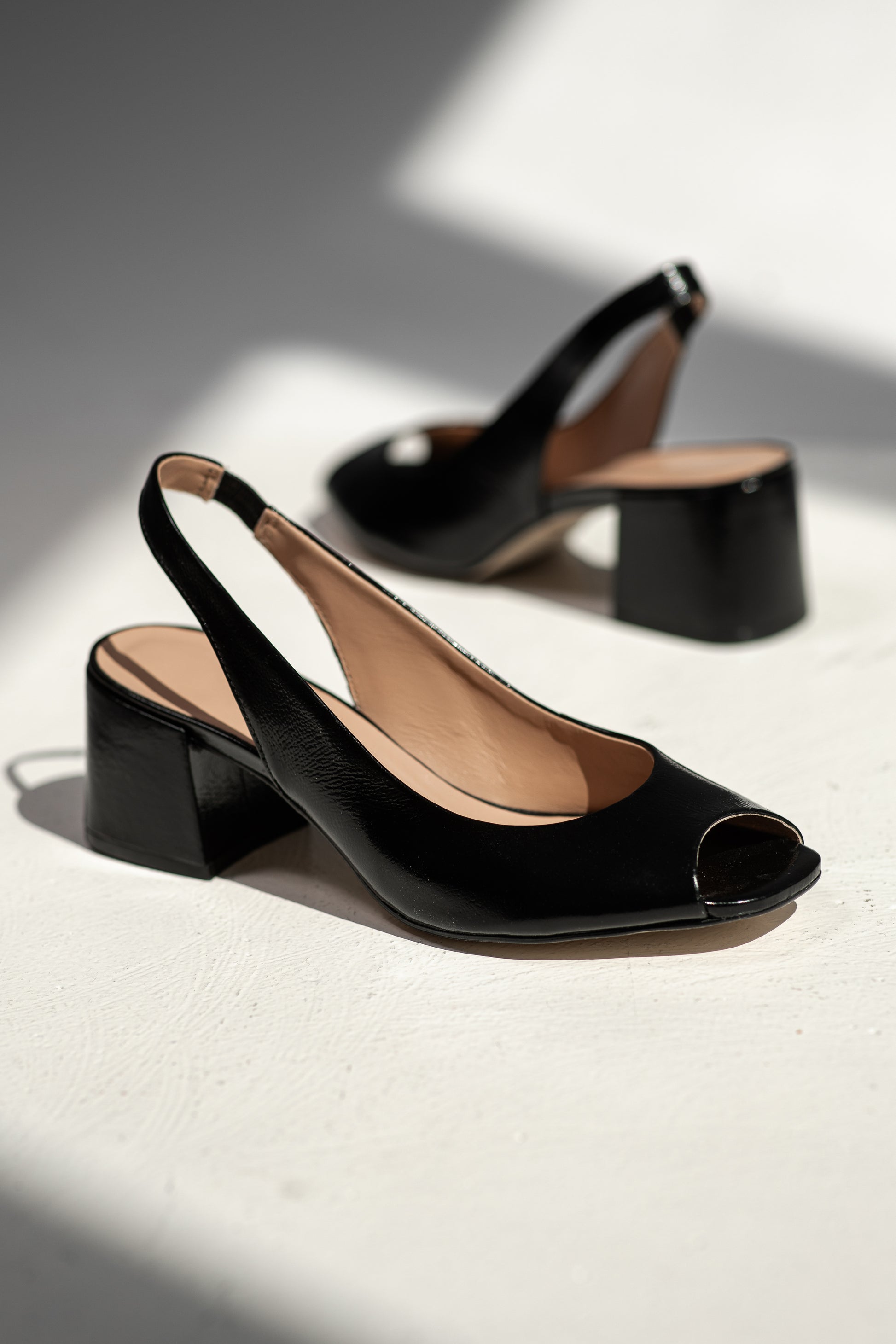 CARRIEA NAPPALACK BLACK - SANDALE