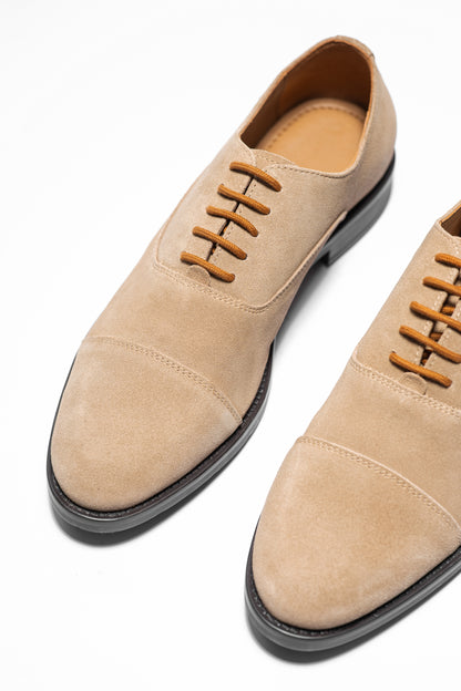 BRIANO TAUPE SUEDE - RICHELIEU