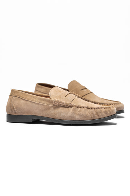 WILLIE SABLE SUEDE - MOCASSIN