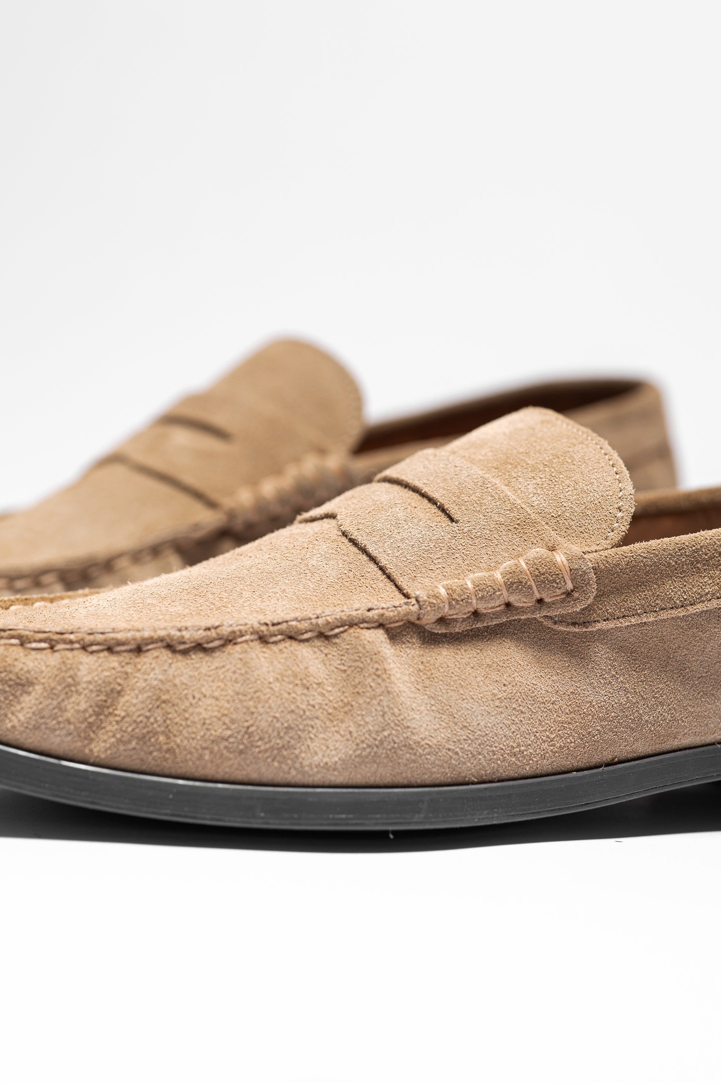 WILLIE SABLE SUEDE - MOCASSIN