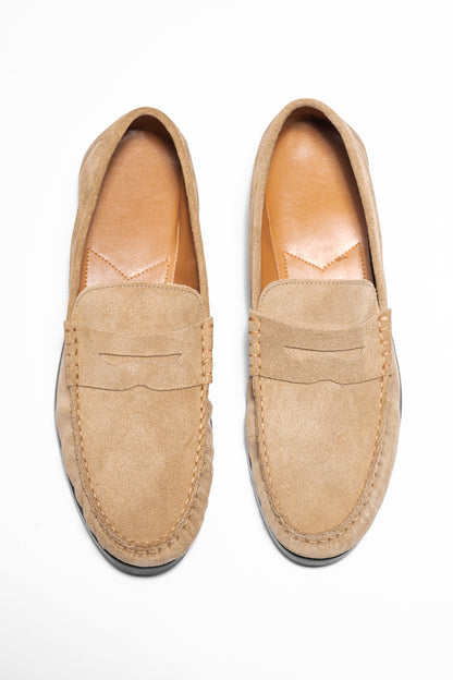 WILLIE SABLE SUEDE - MOCASSIN