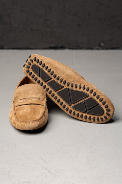 JASON BEIGE SUEDE - MOCASSIN