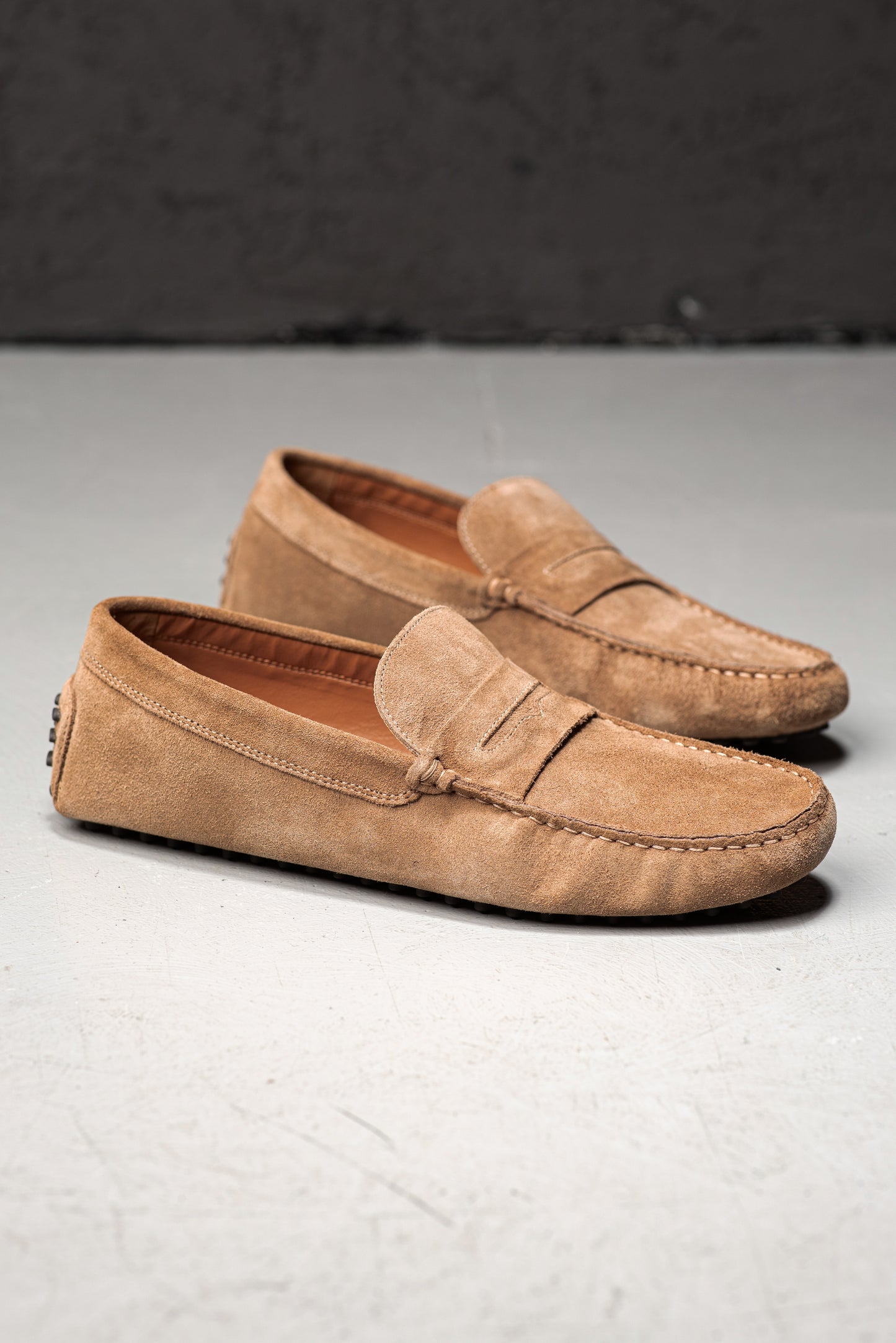JASON CAMEL SUEDE - MOCASSIN