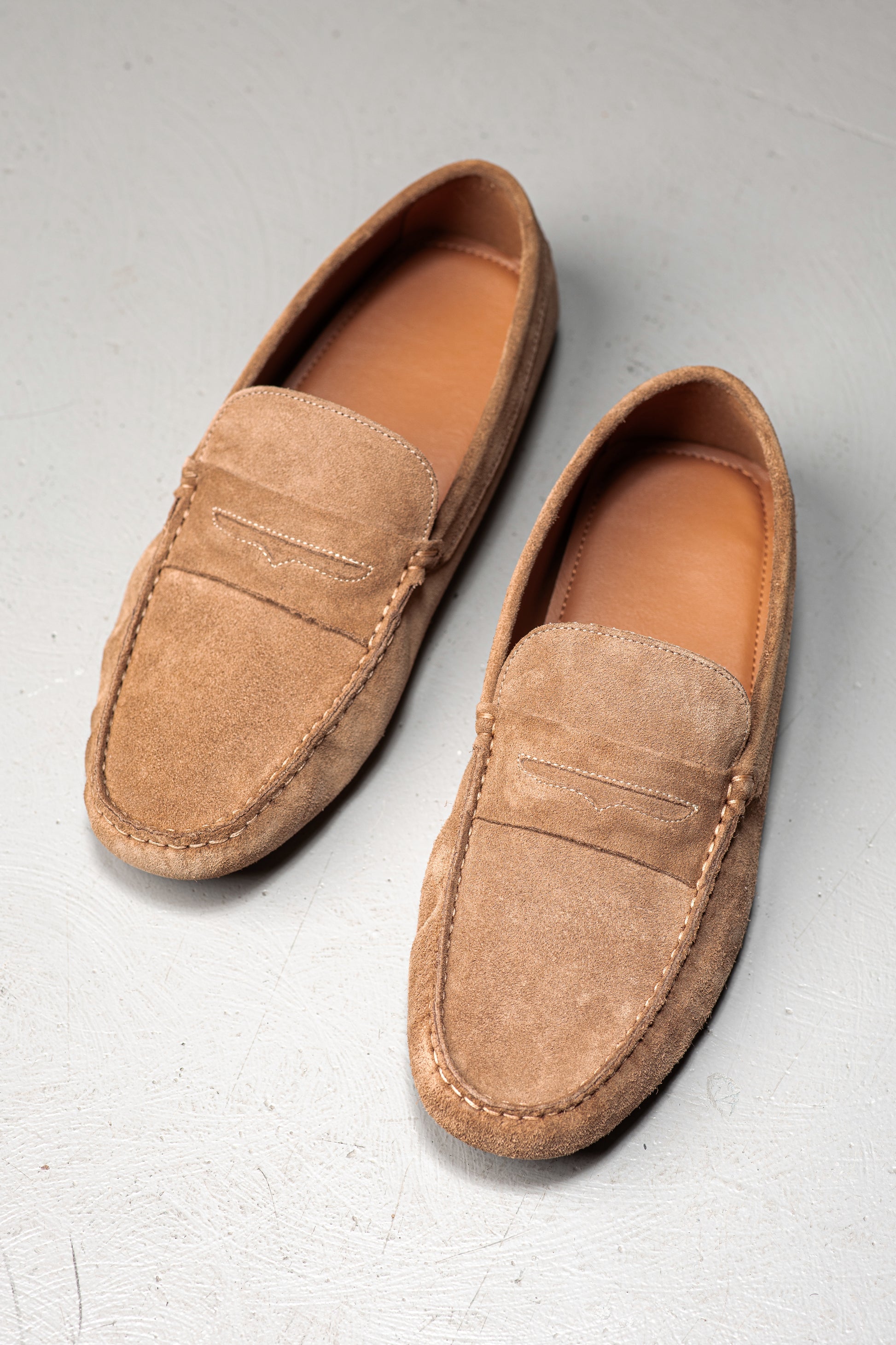 JASON CAMEL SUEDE - MOCASSIN