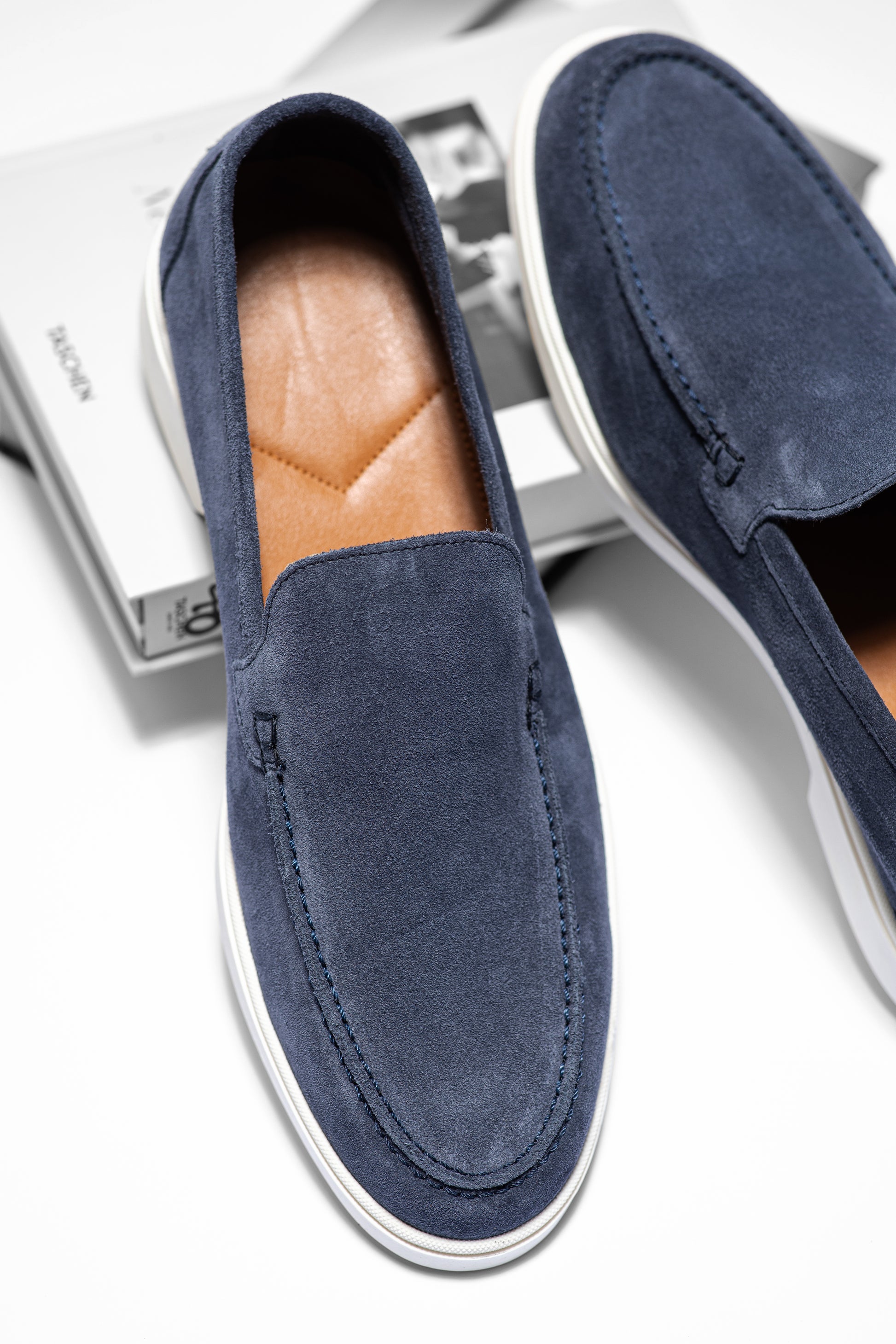 JOHN BLEU JEAN SUEDE - MOCASSIN