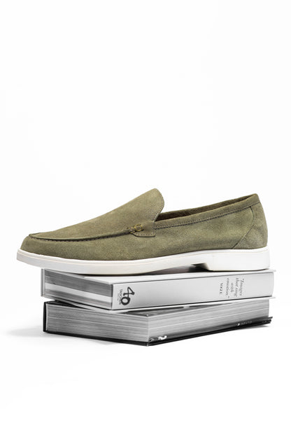 JOHN KAKI CLAIR SUEDE - MOCASSIN