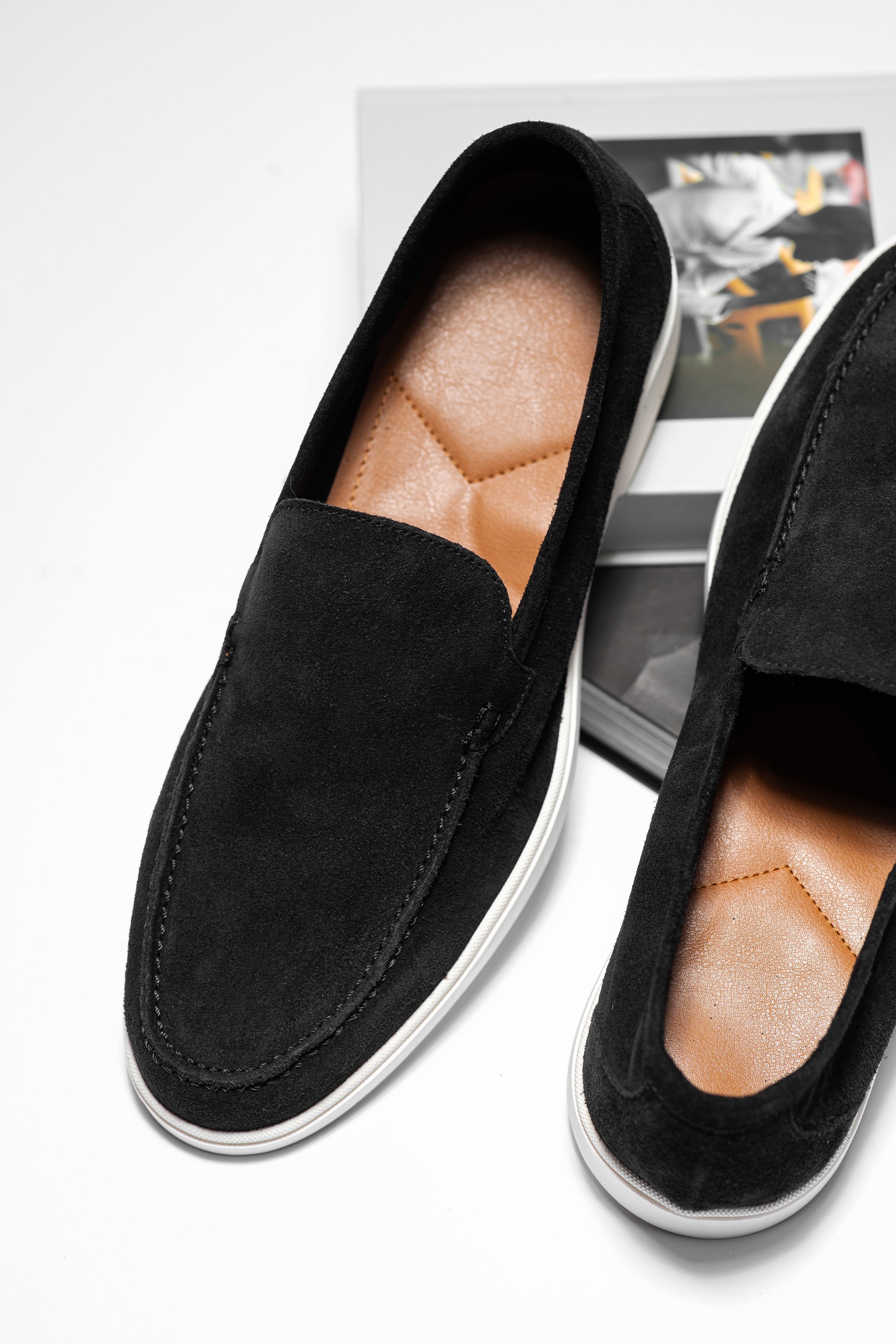 JOHN MARINE SUEDE - MOCASSIN