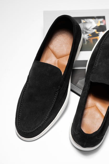 JOHN MARINE SUEDE - MOCASSIN
