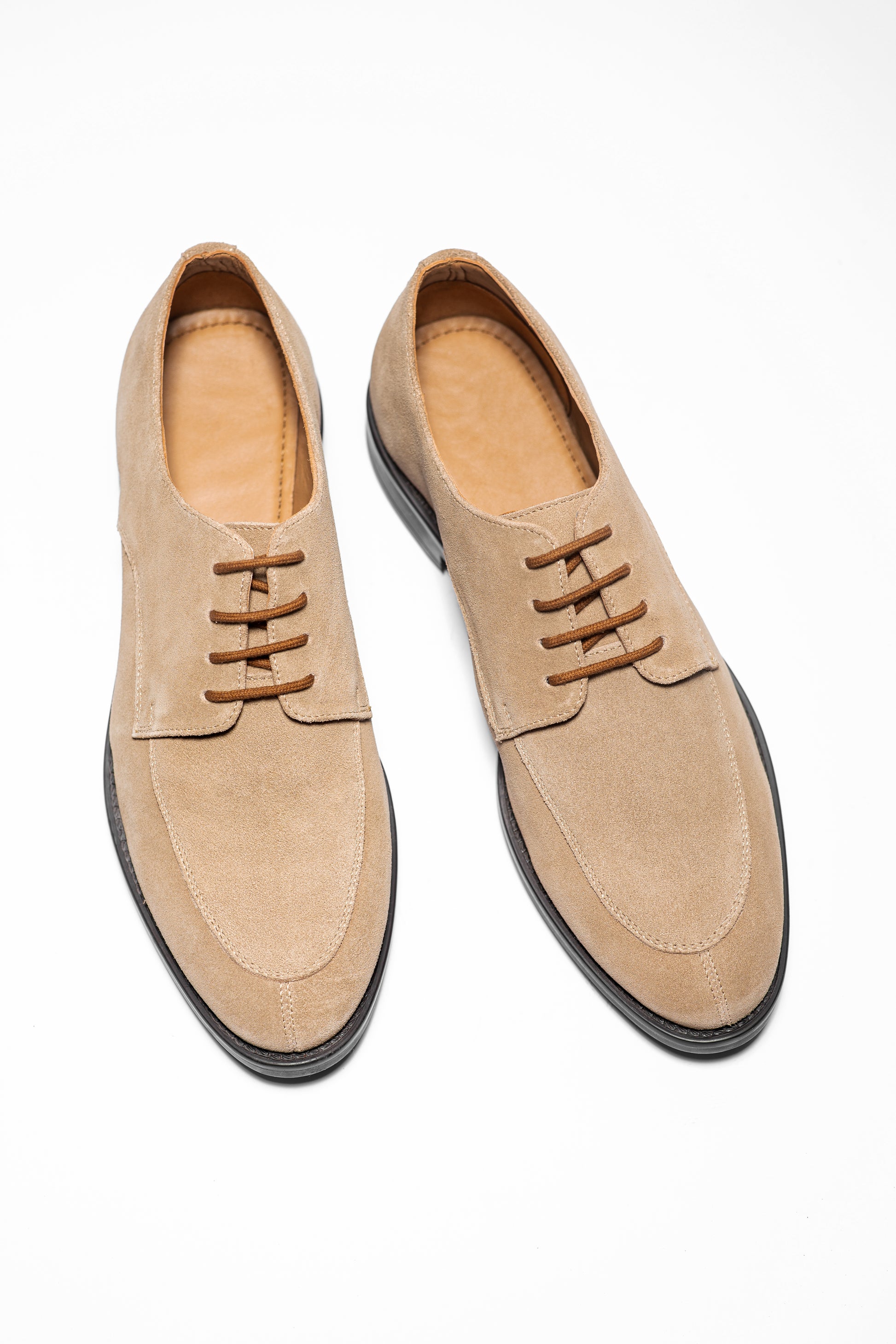 CALVIN TAUPE SUEDE - DERBY