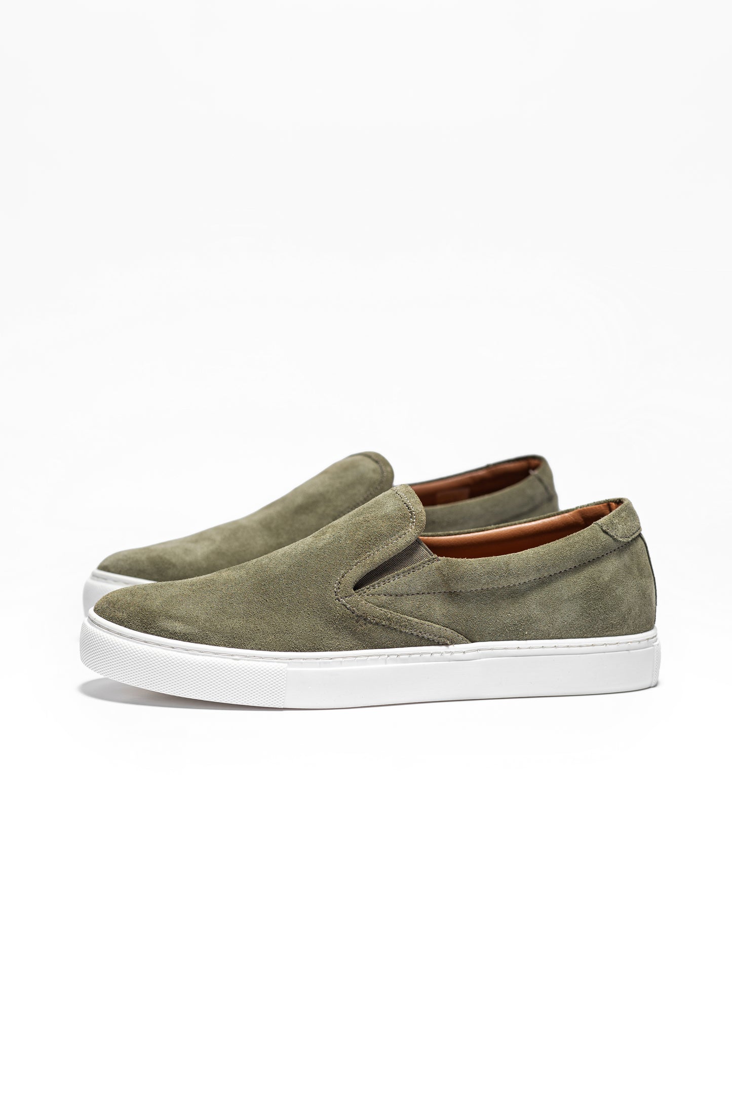 JUSTIN KAKI SUEDE - MOCASSIN