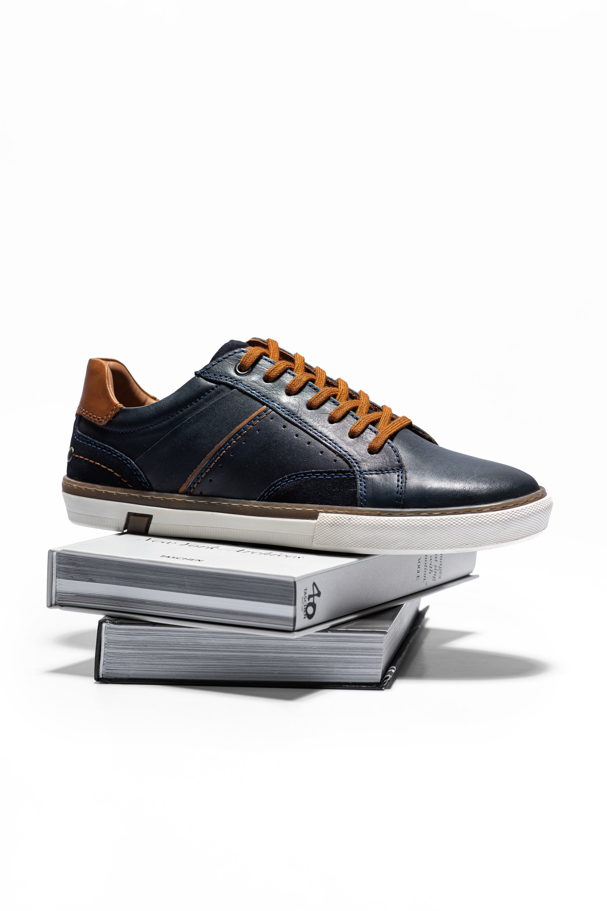 NIELS BLEU MARINE - SNEAKERS BAS