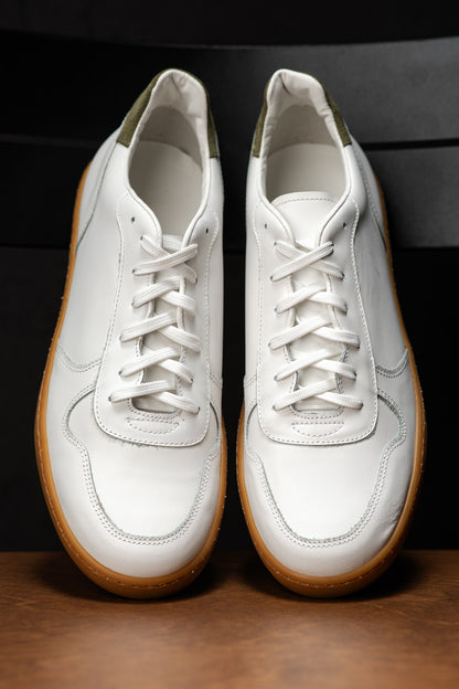LIAM BLANC / KAKI - SNEAKERS BAS