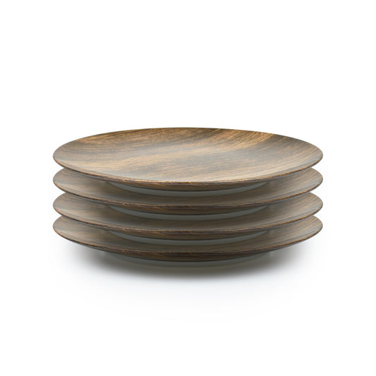 Set of 4 Culinaria dinner plates 27cm - Ebony - hot