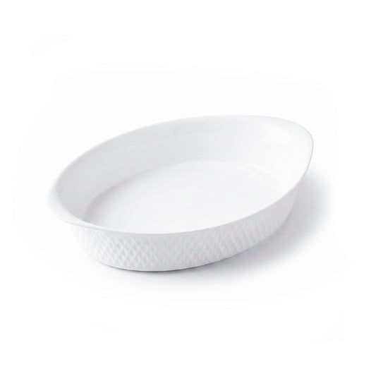 Oval oven dish 29 x 18 cm - Shock and chip resistant - Made in France Default Title
